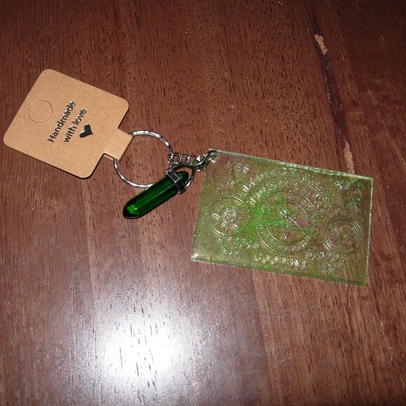 Ouija Board Keychain Or Bag Charm - Picture 3 of 3